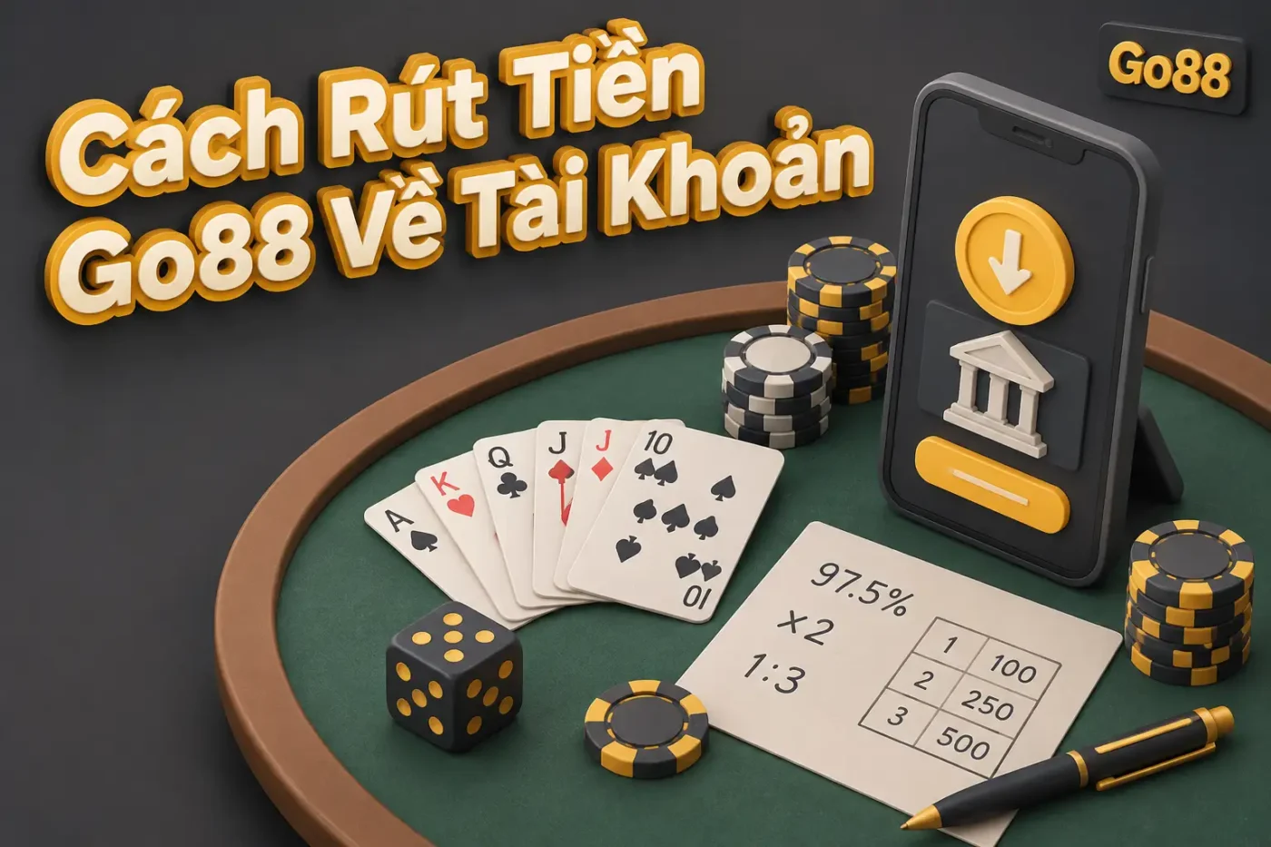 Trước khi thực hiện rút tiền lần đầu, bạn cần chuẩn bị đầy đủ các điều kiện sau để đảm bảo giao dịch thành công - Cách Rút